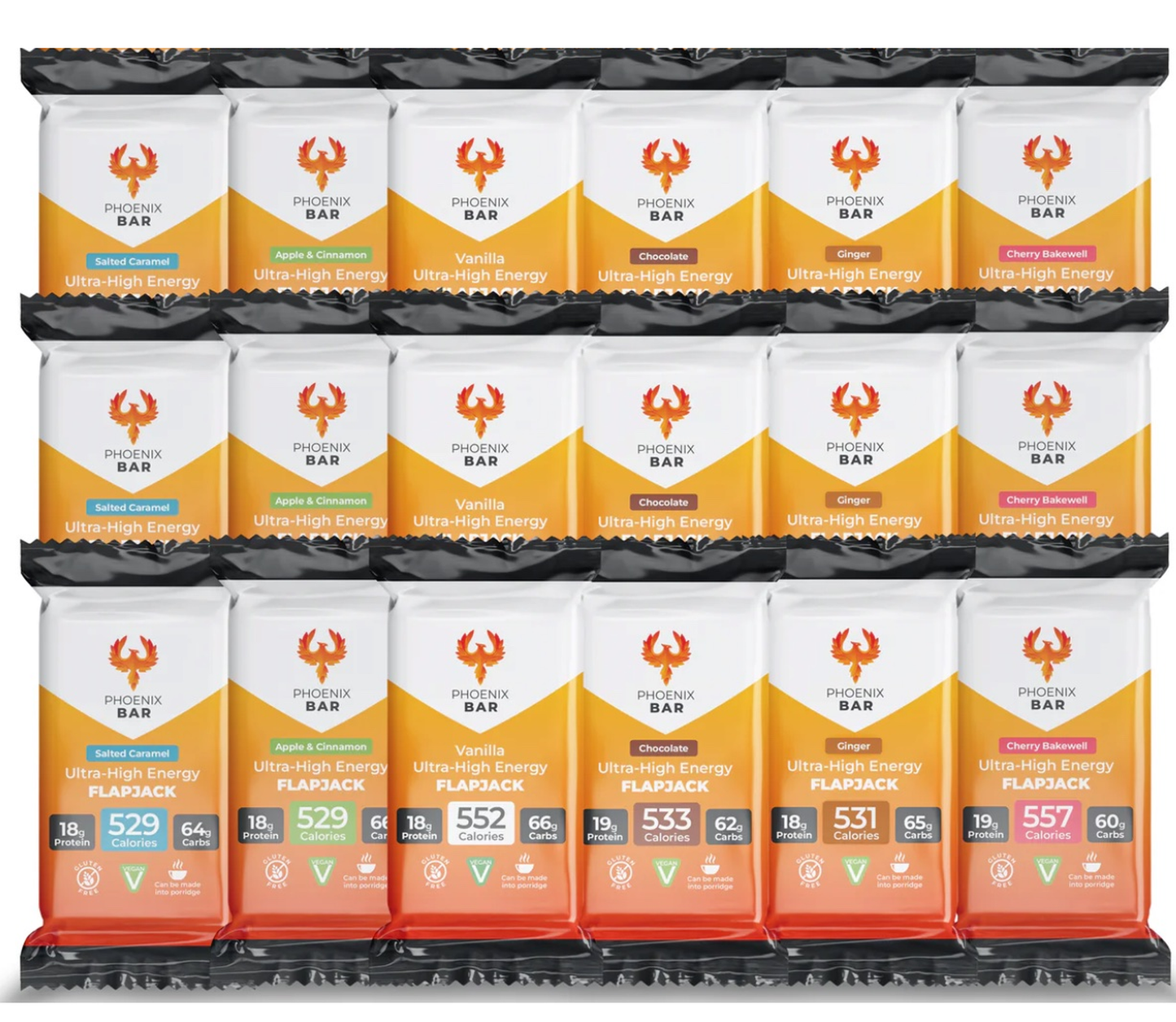 High-Calorie Bars for Ultra Endurance, Expeditions and Appetite Loss