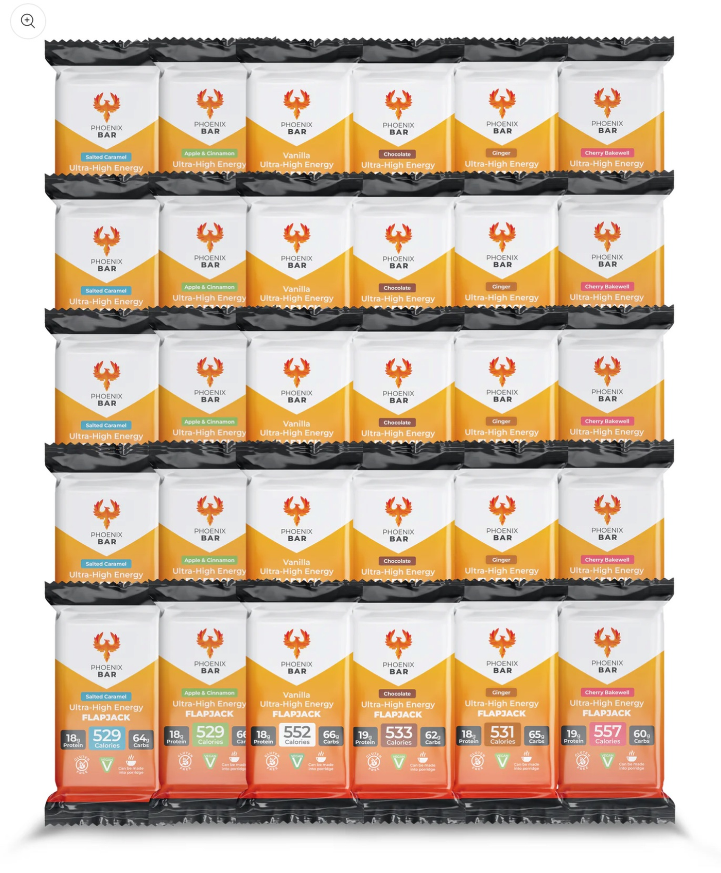 High-Calorie Bars for Ultra Endurance, Expeditions and Appetite Loss