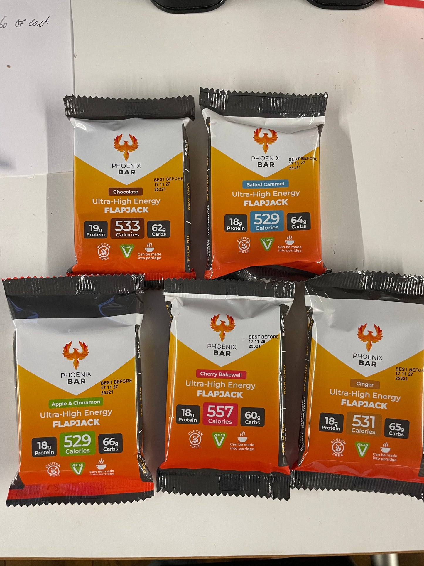 Phoenix Bars | High-Calorie Bars